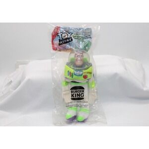 1995 BUZZ LIGHTYEAR Toy Story Pals BURGER KING Promo 9" Plush Figure SEALED